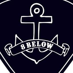 8 below Logo