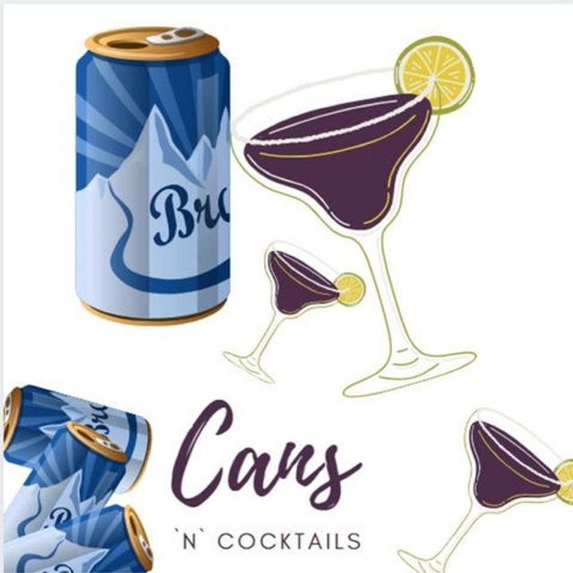 Cans n Cocktails Logo