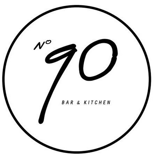 Number 90 Bar Logo
