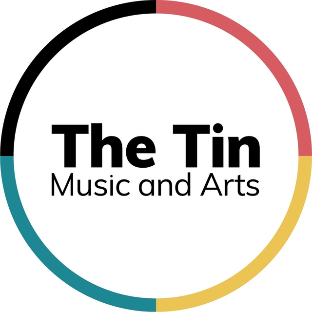 The Tin Music and Arts Logo