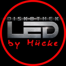 Diskothek LED Logo